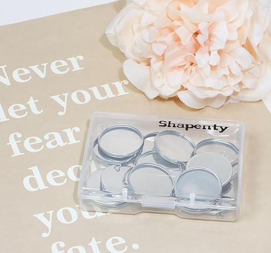 20 Pieces Stainless Steel Roun - Resin Art Store 评论和价格