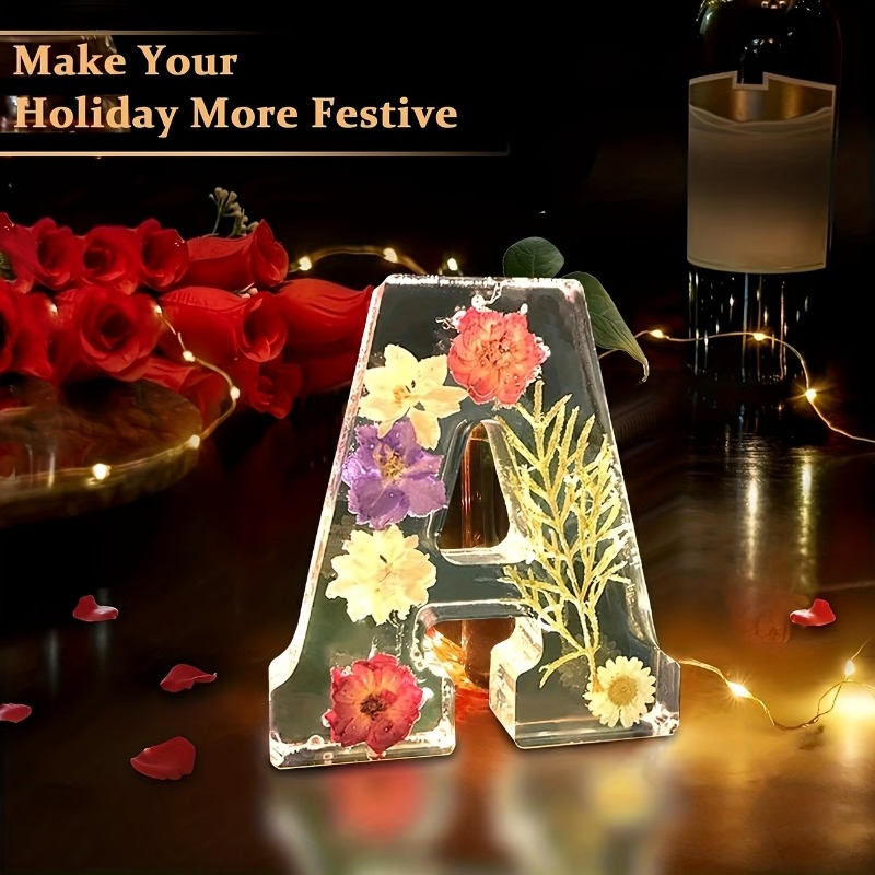 Large Silicone Molds for Casti - Resin Art Alphabet 评论和价格