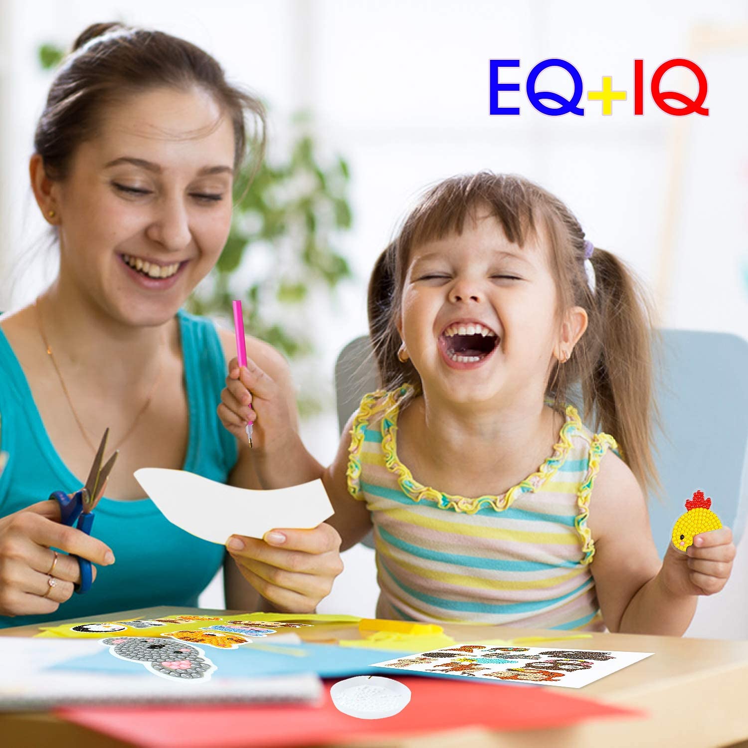Diamond Painting Stickers 5D D - Resin Art For Kids 评论和价格