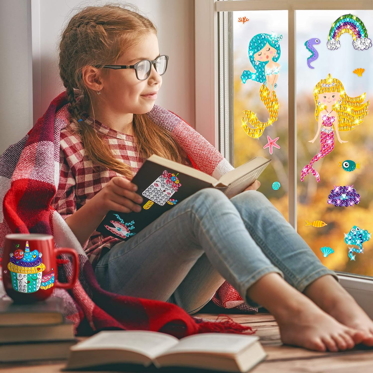 Diamond Painting Stickers 5D D - Resin Art For Kids 评论和价格
