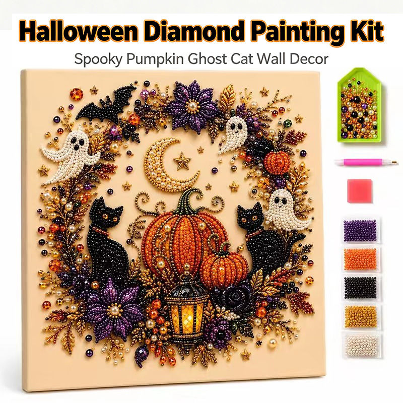 @Halloween Ghost Pearl Art Kit - Resin Art For Beginner 评论和价格