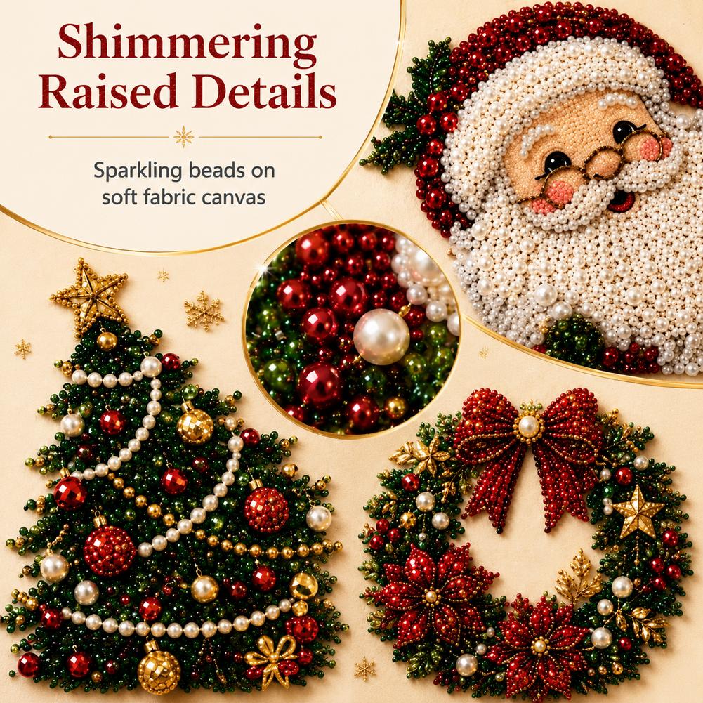Christmas Santa Claus Pearl Ar - Resin Art For Kids 评论和价格
