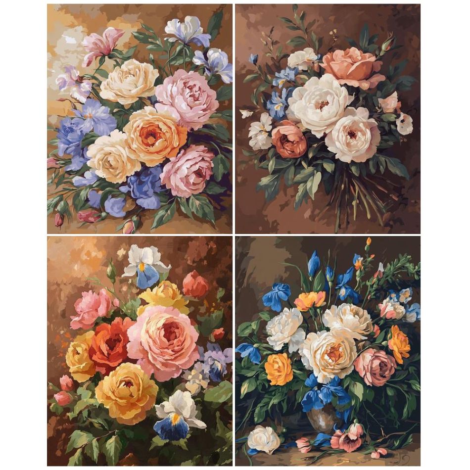 CHENISTORY Flower 5d Diamond P - Resin Art Unique Ideas 评论和价格