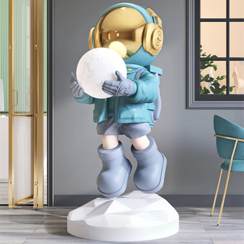2026 Astronaut Floor Lamp Deco - Resin Art On Floor 评论和价格