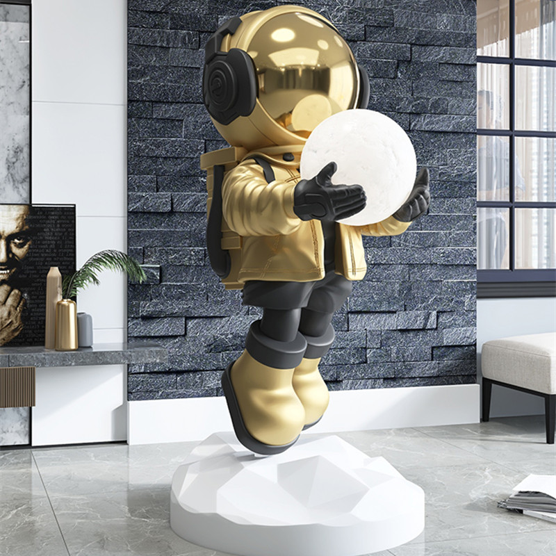 2026 Astronaut Floor Lamp Deco - Resin Art On Floor 评论和价格