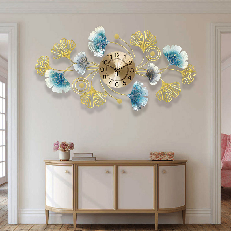 Simple Creative Metal Wall Clo - Resin Art Wall Clock 评论和价格
