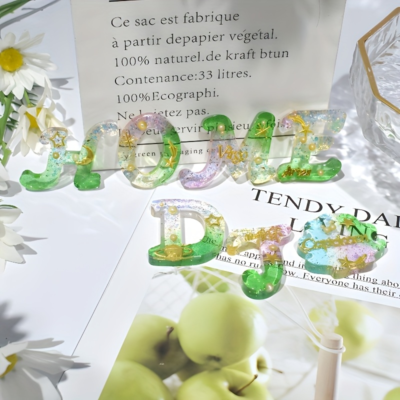 Resin casting mold A style mir - Resin Art Alphabet 评论和价格