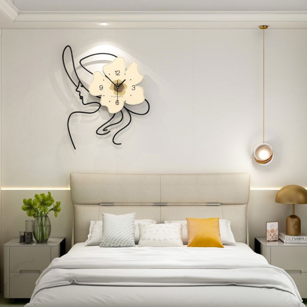 Living Room Large Wall Clock C - Resin Art Wall Clock 评论和价格