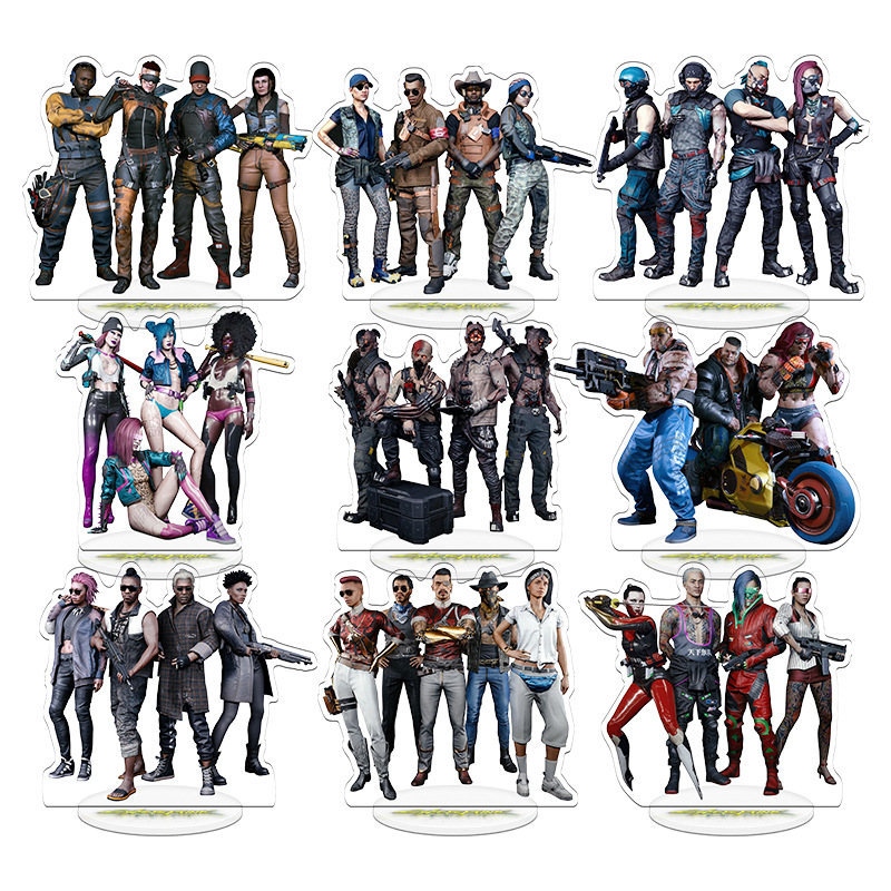 Cyberpunk 2077 V Game Merchand - Resin Art Anime 评论和价格