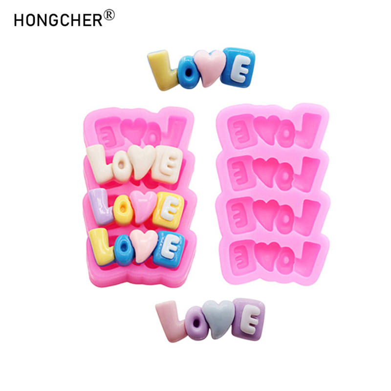 LOVE Letters Silicone Mold DIY - Resin Art Alphabet 评论和价格