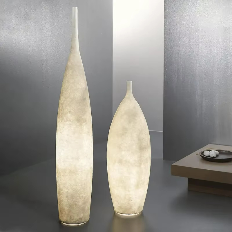 Art Vase Floor Lamp Minimalist - Resin Art Floor Design 评论和价格