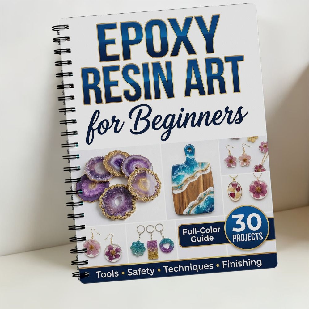Step-by-Step Epoxy Resin Art H - Resin Art For Beginner 评论和价格