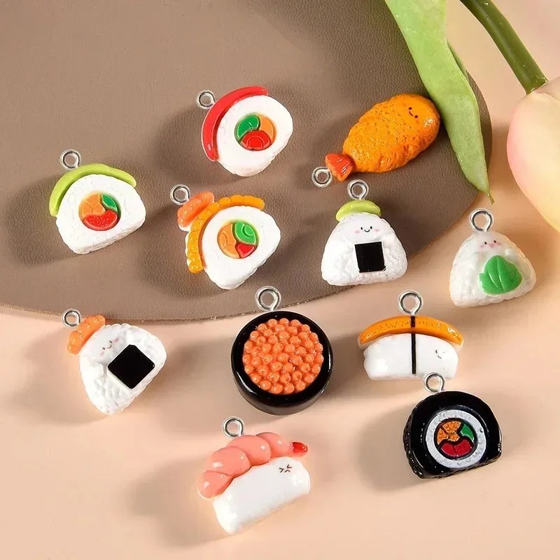 10Pcs Mini Food Resin Charms S - Resin Art Store 评论和价格