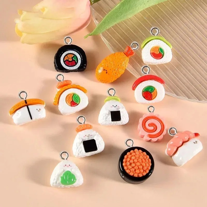 10Pcs Mini Food Resin Charms S - Resin Art Store 评论和价格