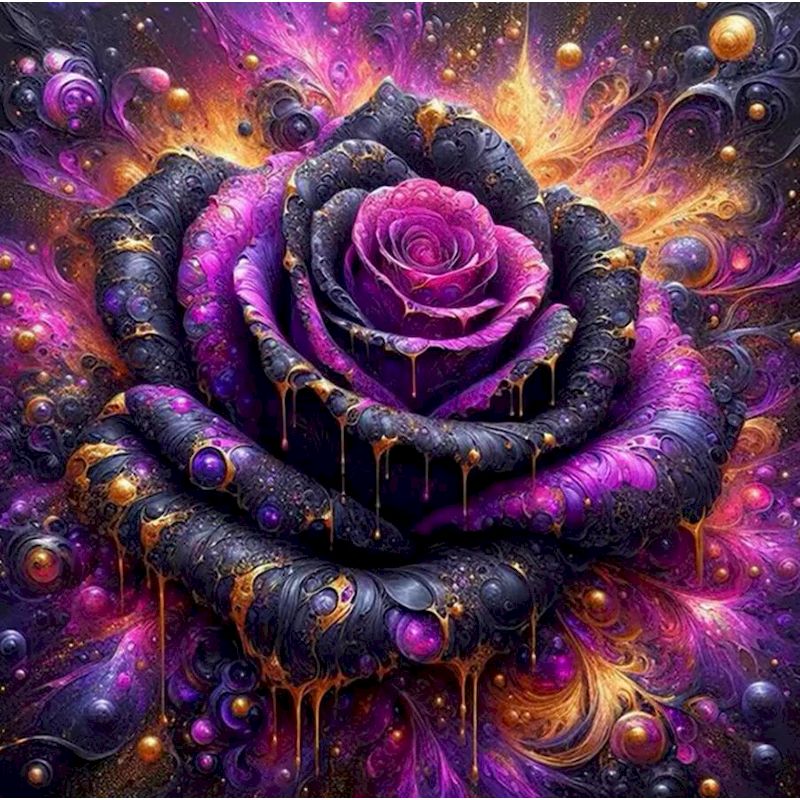 GATYZTORY Rose 5d Diamond Pain - Resin Art Rose 评论和价格
