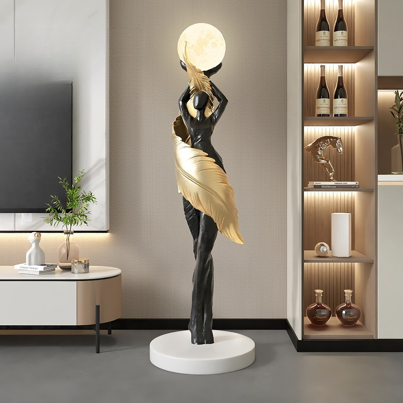Large Entrance Floor Lamps Gif - Resin Art On Floor 评论和价格
