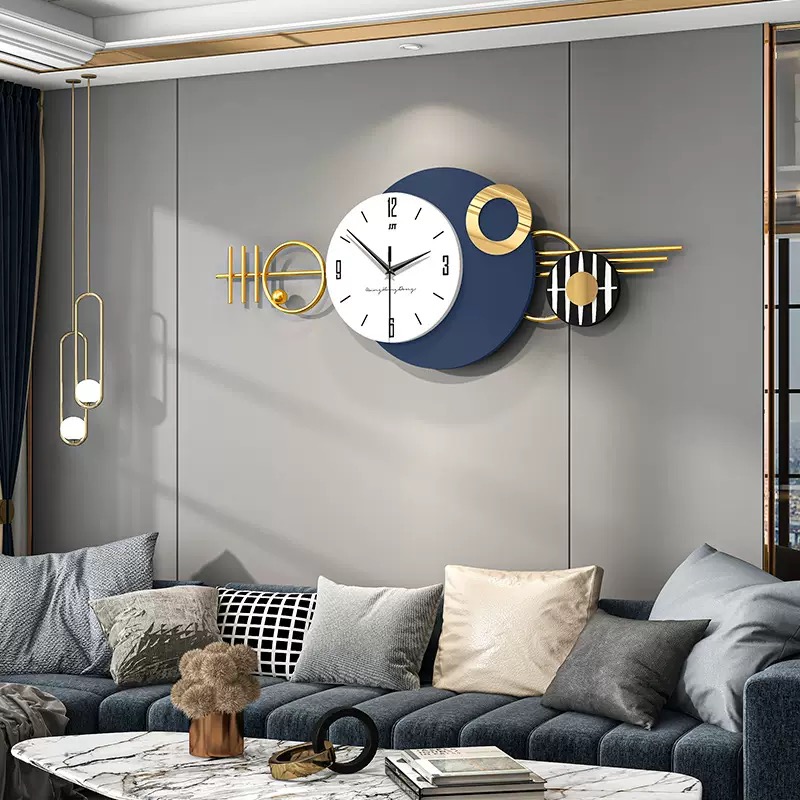 Nordic Luxury Wall Clock Creat - Resin Art Wall Clock 评论和价格