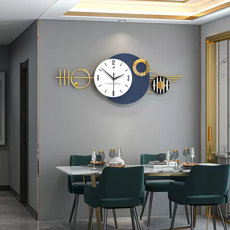 Nordic Luxury Wall Clock Creat - Resin Art Wall Clock 评论和价格