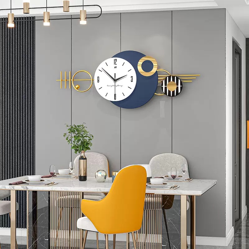 Nordic Luxury Wall Clock Creat - Resin Art Wall Clock 评论和价格