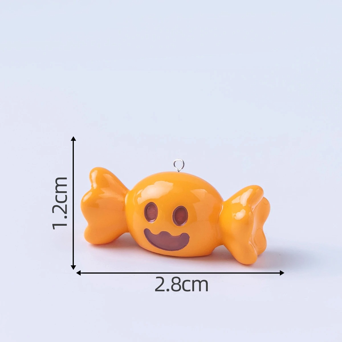10Pcs European Halloween Candy - Resin Art Keychain 评论和价格