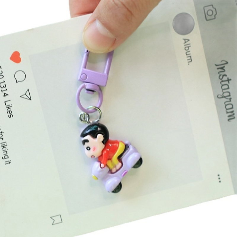 Crayon Shin-chan Keychain High - Resin Art Keychain 评论和价格