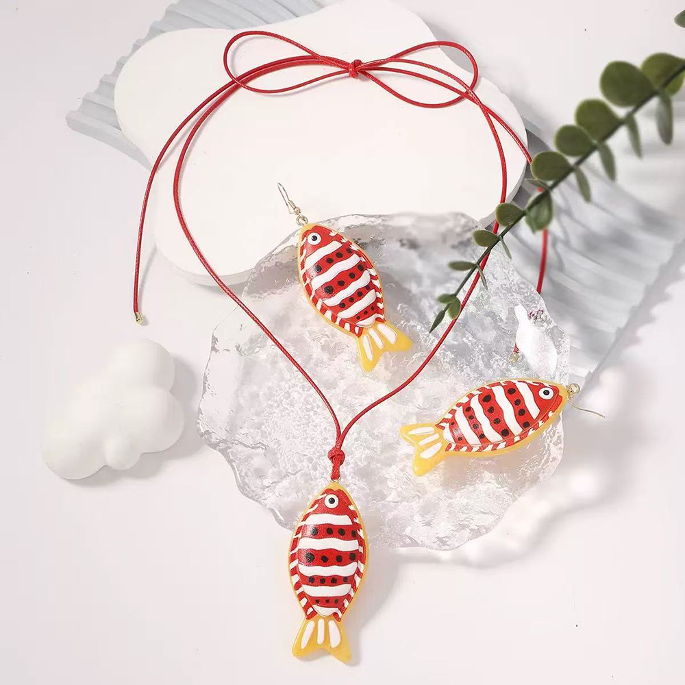 4pcs Cute Tropical Fish Resin  - Resin Art Beach Theme 评论和价格