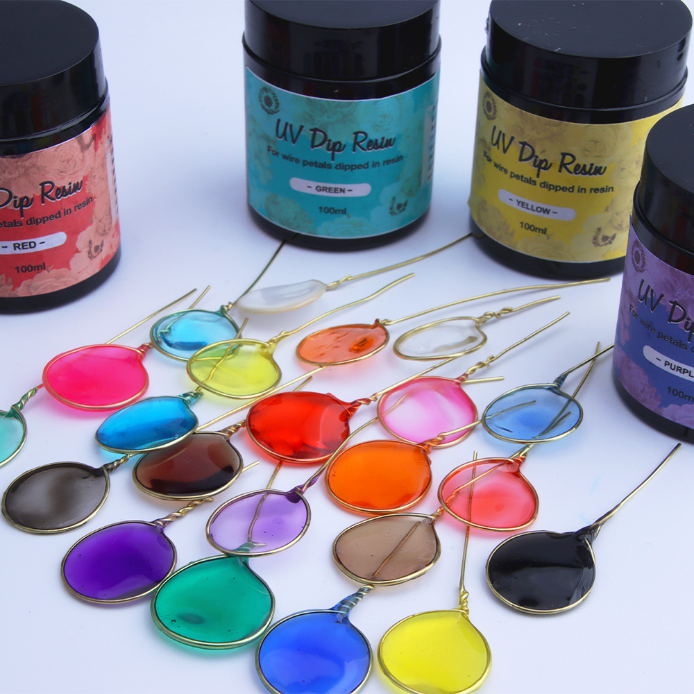 12 Colors UV Dipping Resin (Sp - Resin Art Uv 评论和价格