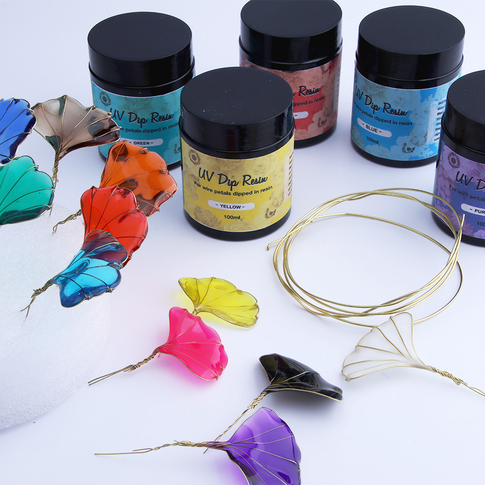 12 Colors UV Dipping Resin (Sp - Resin Art Uv 评论和价格