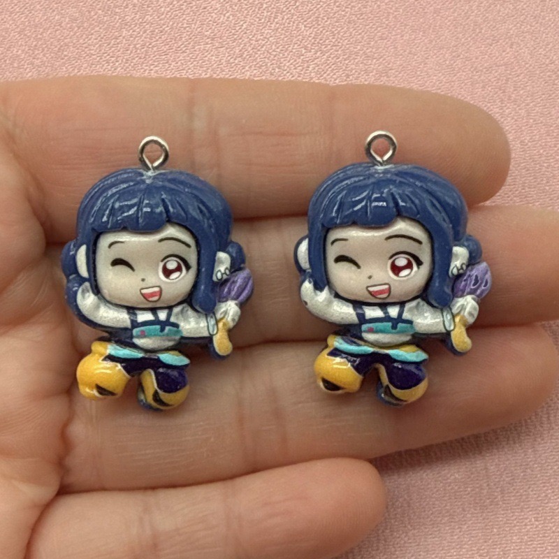 10pcs resin cartoon pendant, D - Resin Art Store 评论和价格