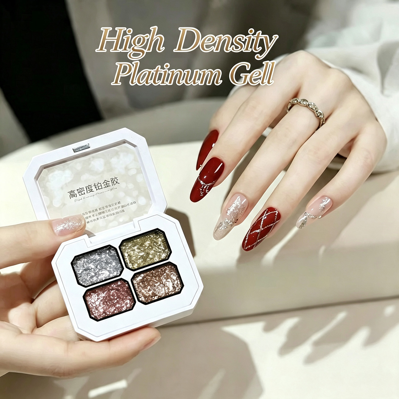 MIANEL Chunky Foil Platinum Na - Resin Art Rose 评论和价格