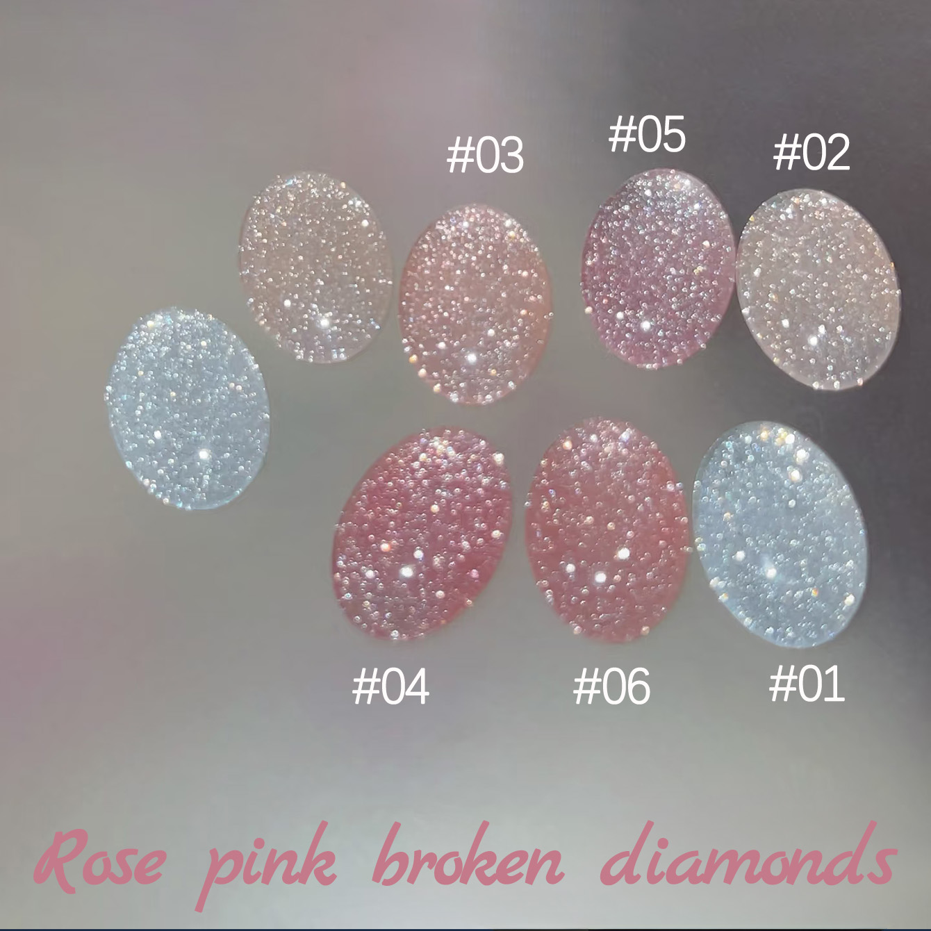 1-6pcs TC 2025 New Pink Naked  - Resin Art Rose 评论和价格