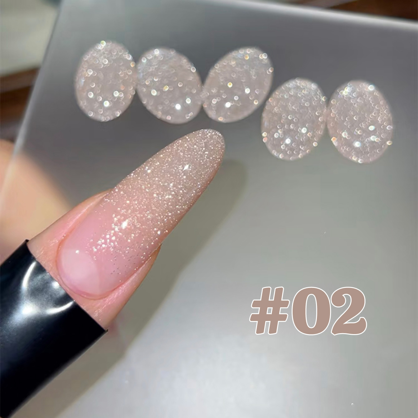 1-6pcs TC 2025 New Pink Naked  - Resin Art Rose 评论和价格