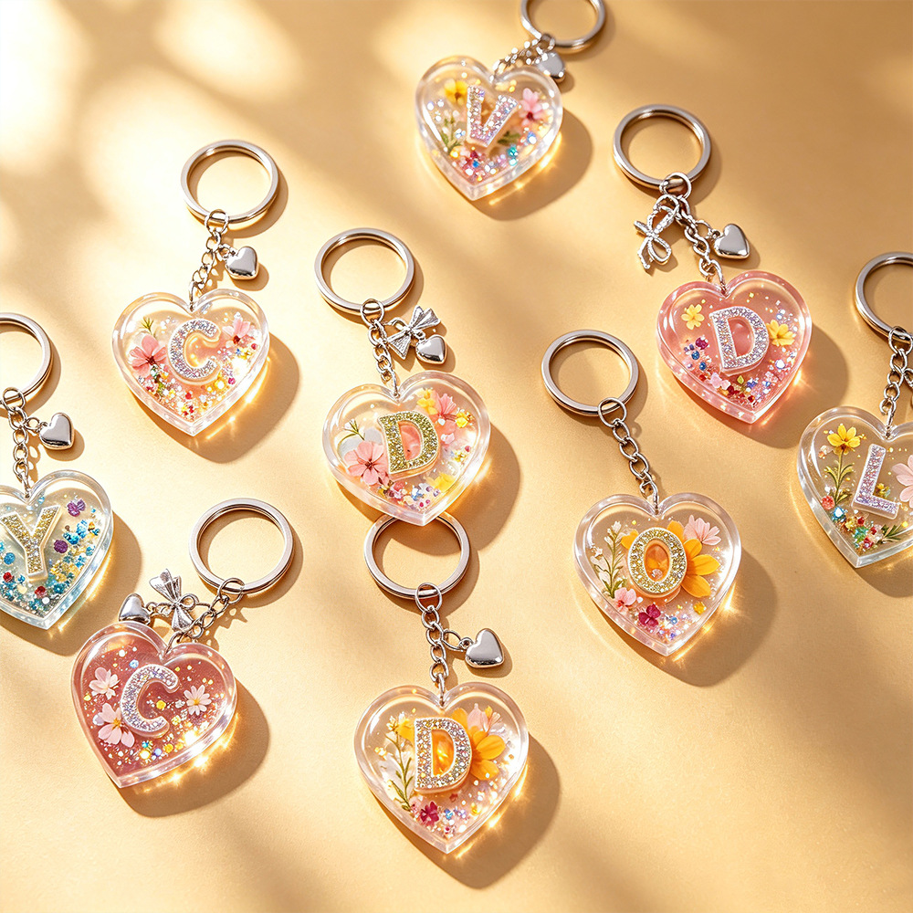 Complete 26 Letters & Heart Si - Resin Art Alphabet 评论和价格