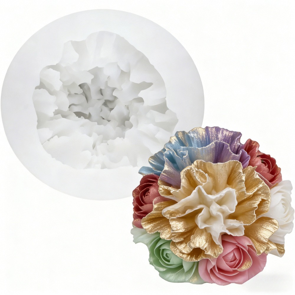 3-Piece Silicone Molds for Ros - Resin Art Rose Petals 评论和价格