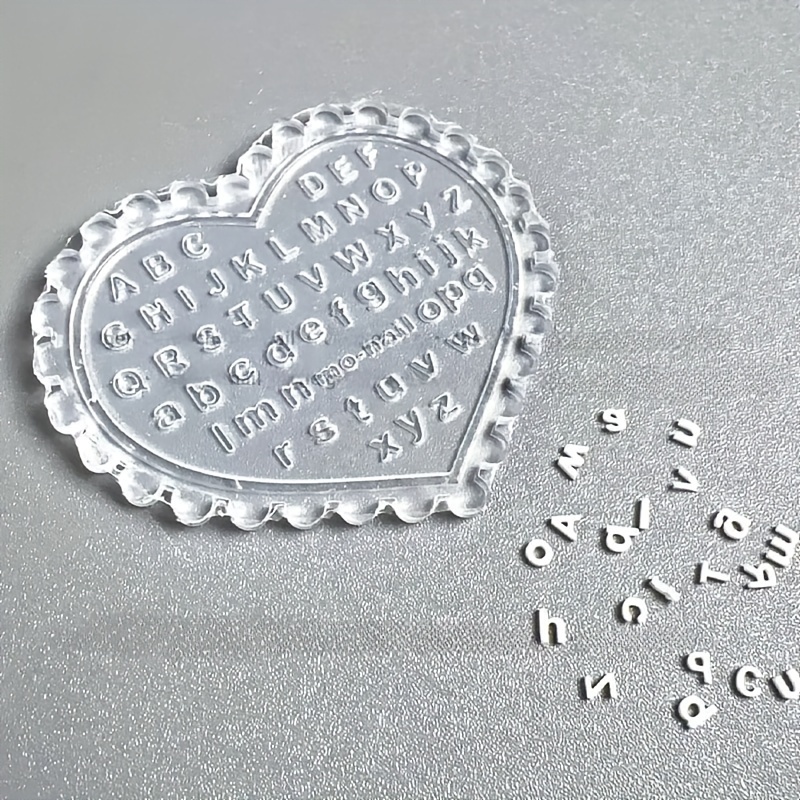 1pc Self-Made Nail Art Letter  - Resin Art Alphabet 评论和价格