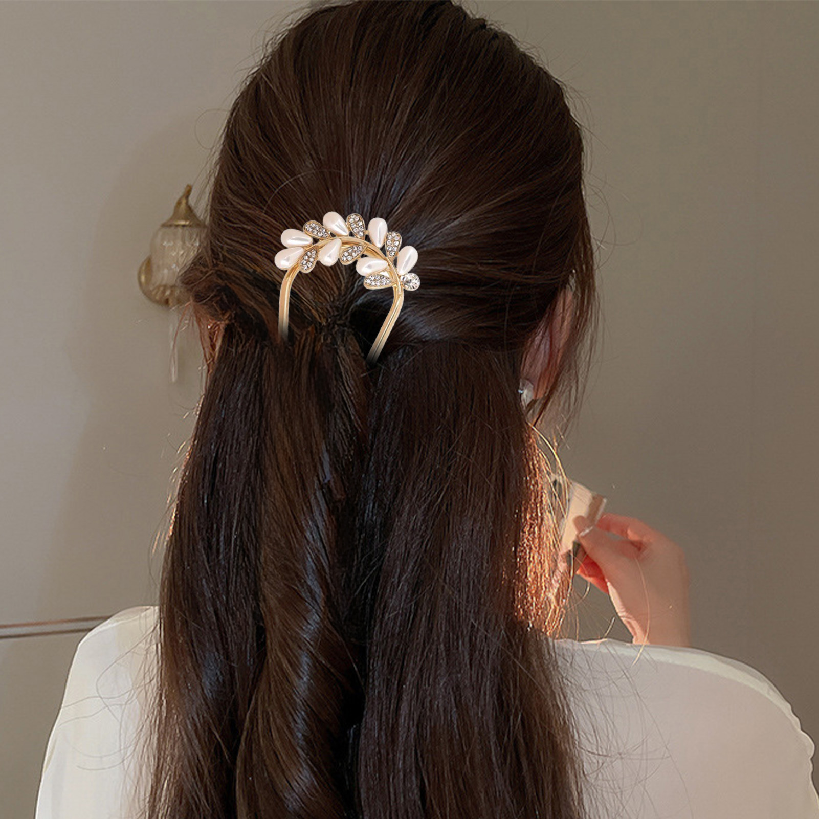 1/2pcs U Shaped Hairpin for Wo - Resin Art Store 评论和价格