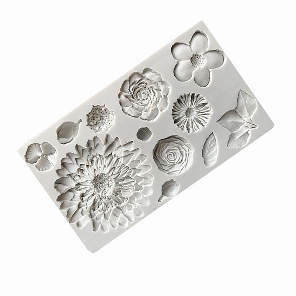 Sunflower Petals & Leaves Sili - Resin Art Rose Petals 评论和价格