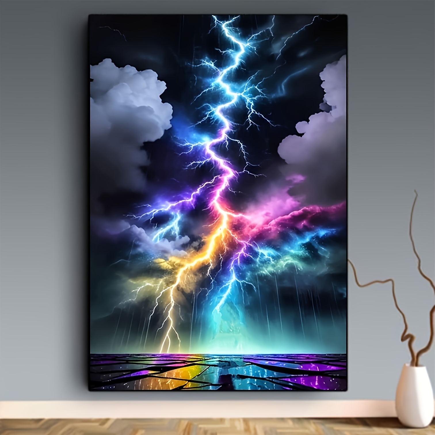 DIY Diamond Painting Colorful  - Resin Art Wall 评论和价格