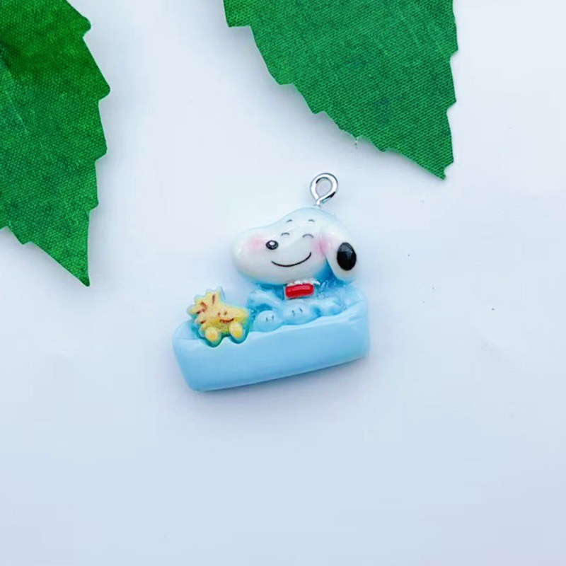 12pcs resin cartoon dog pendan - Resin Art Store 评论和价格