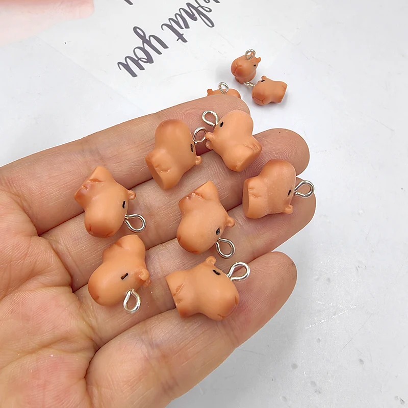 10pcs Cute Small Capybara Char - Resin Art Store 评论和价格