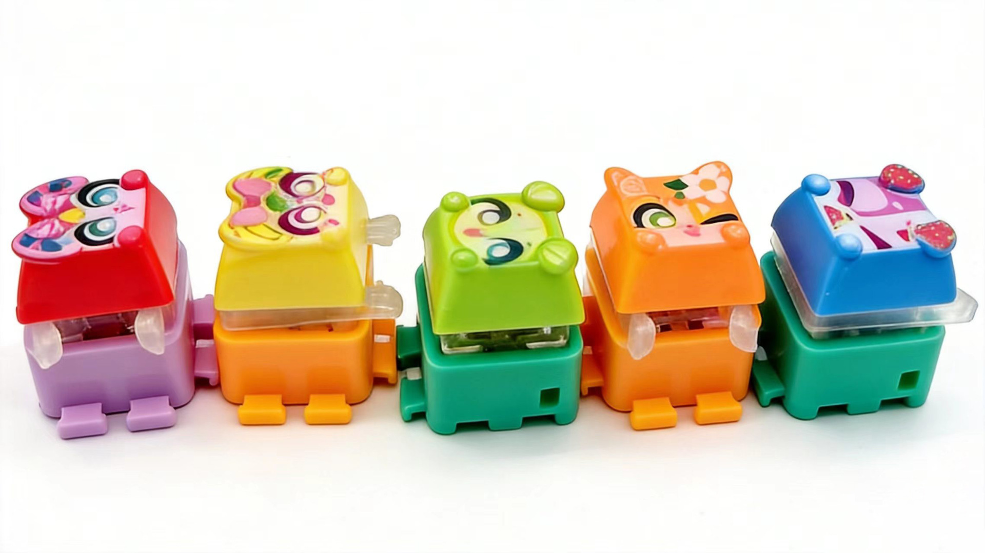 Fidget Keycap Keychain Light U - Resin Art For Kids 评论和价格