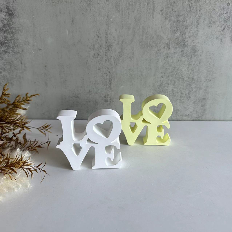 Letter LOVE Silicone Mold DIY  - Resin Art Alphabet 评论和价格