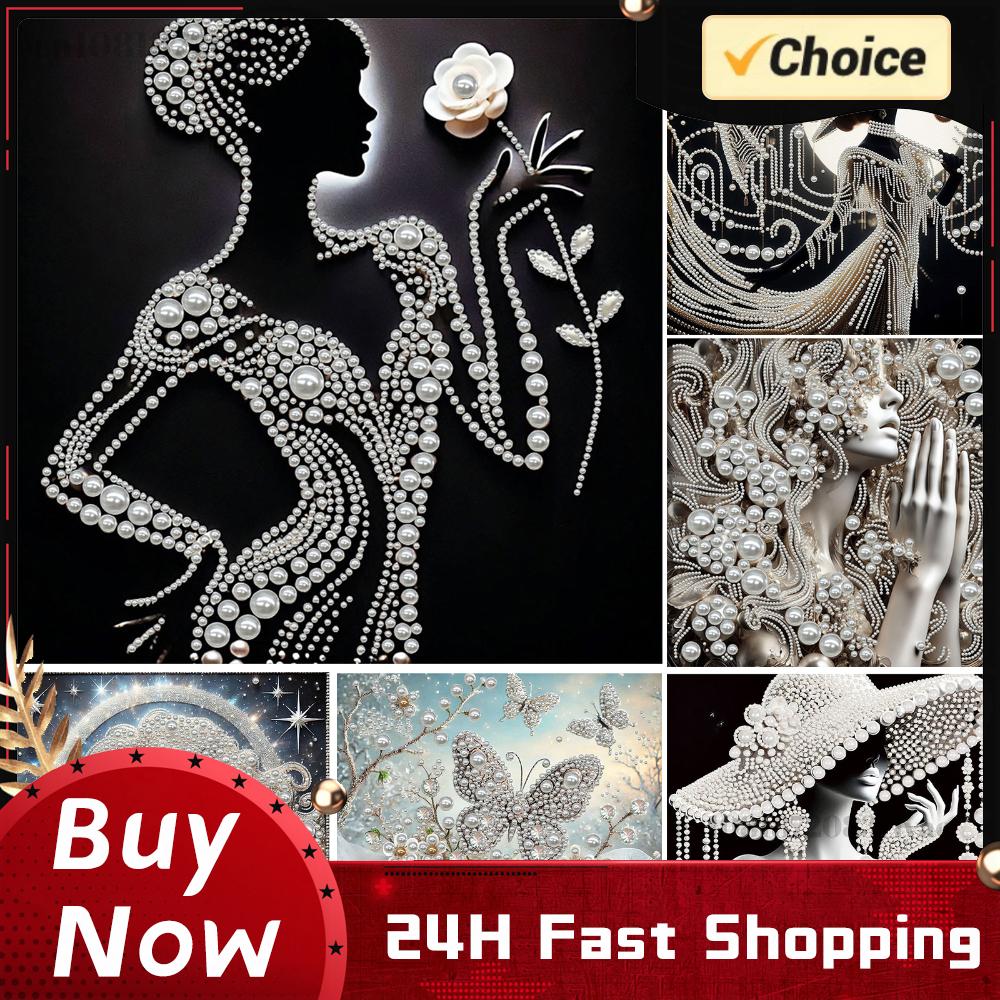 DIY Ladies Pearl Diamond Paint - Resin Art For Beginner 评论和价格