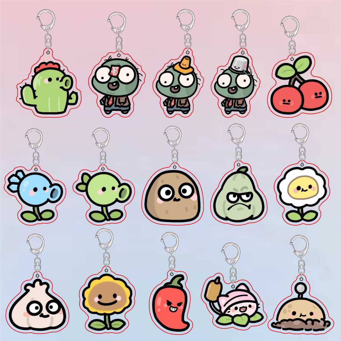Plants Vs Zombies Acrylic Cute - Resin Art Store 评论和价格