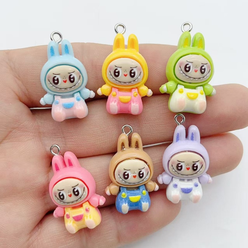10Pcs Kawaii Rabbit Strawberry - Resin Art Store 评论和价格