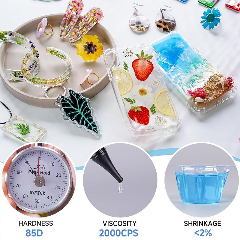Upgraded UV Resin Hard Starter - Resin Art For Beginner 评论和价格