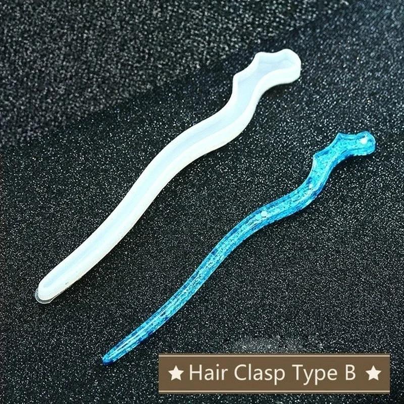 New Transparent Hairpin Silico - Resin Art Store 评论和价格