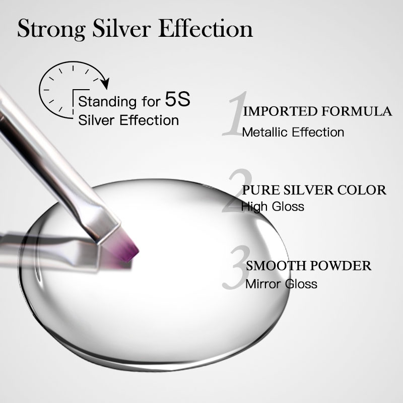 8ml Metal Painting Gel Nail Po - Resin Art Rose 评论和价格