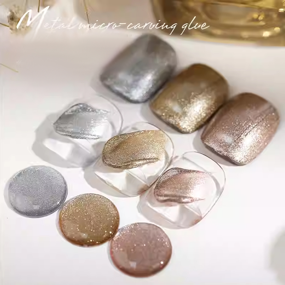 8g Metallic Carving Gel 3D Emb - Resin Art Rose 评论和价格