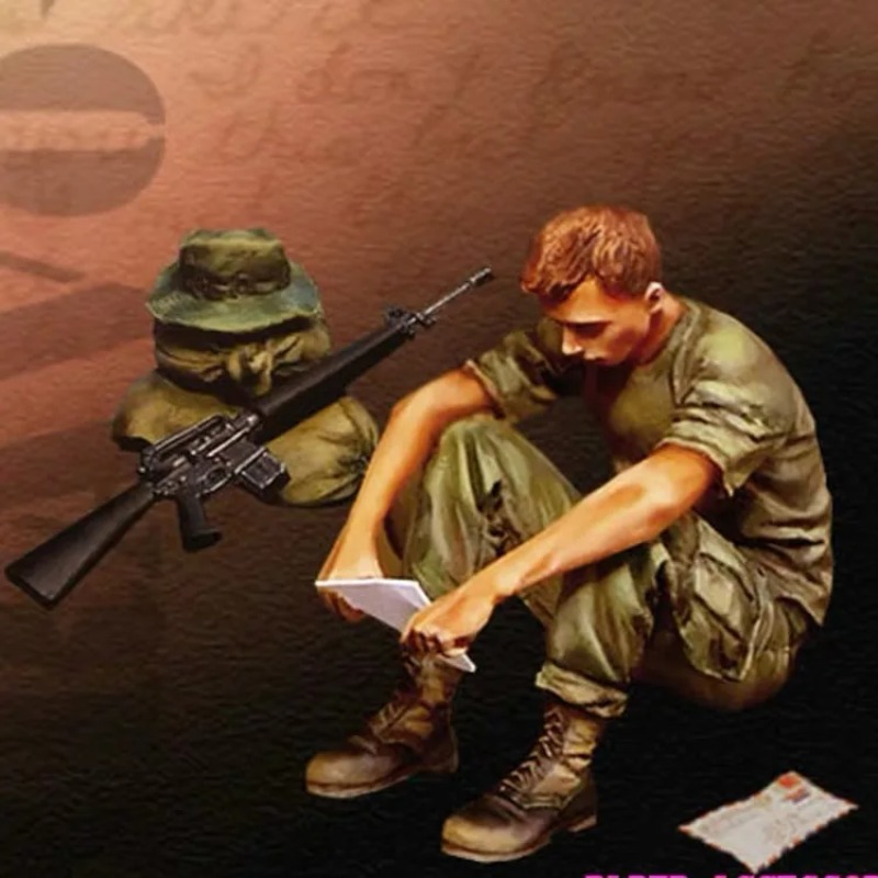 1/35 Scale Resin Figures Model - Resin Art Alphabet 评论和价格